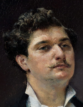 Dagnan-Bouveret, Une noce chez le photographe, 1878-1879, détail