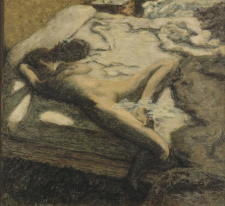 Bonnard, L'indolente ou Femme assoupie sur un lit, 1899